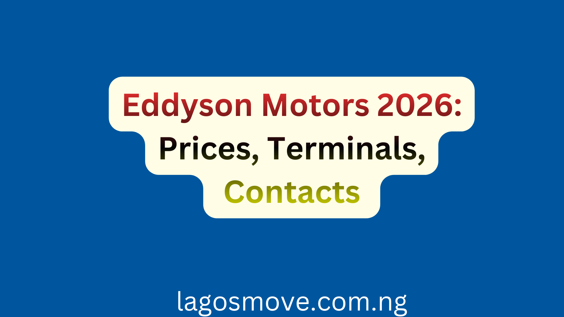 Eddyson Motors