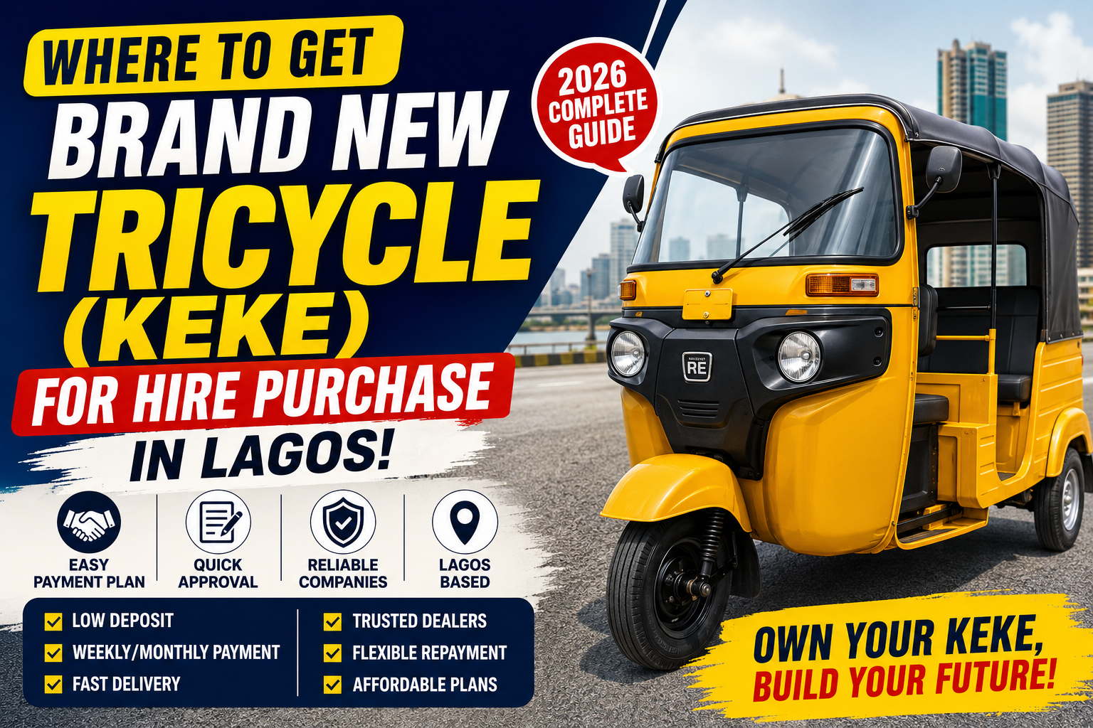 Where to Get Brand New Tricycle