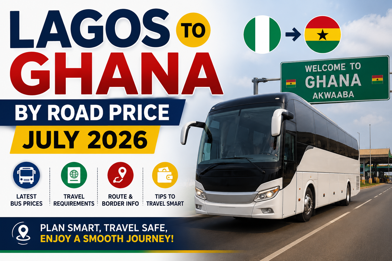 Lagos to Ghana by Road Price July 2026