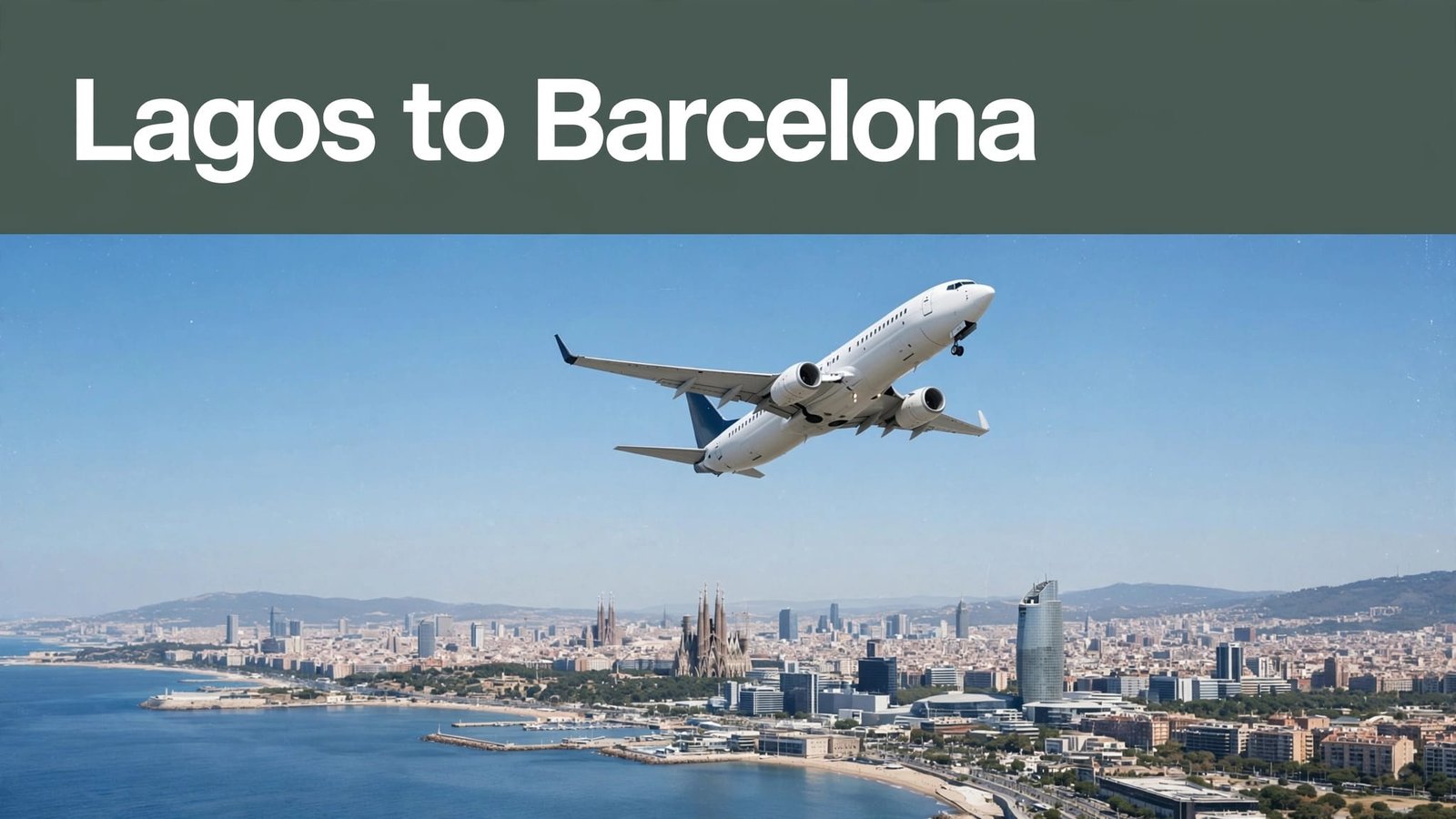 flights from lagos to barcelona