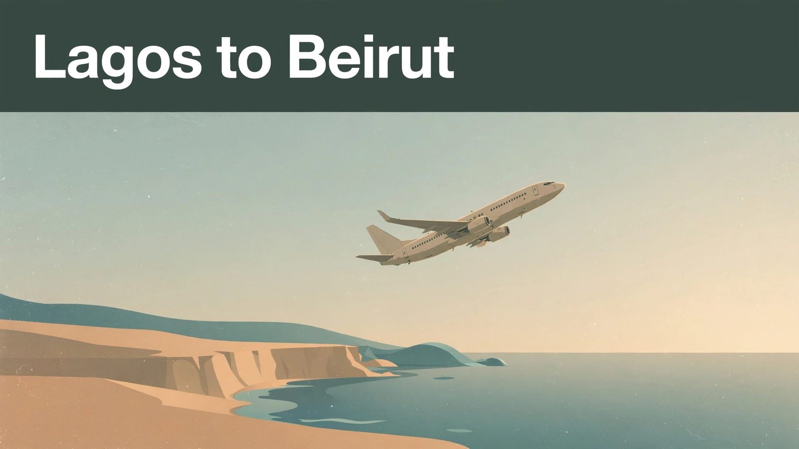 flights from lagos to beirut