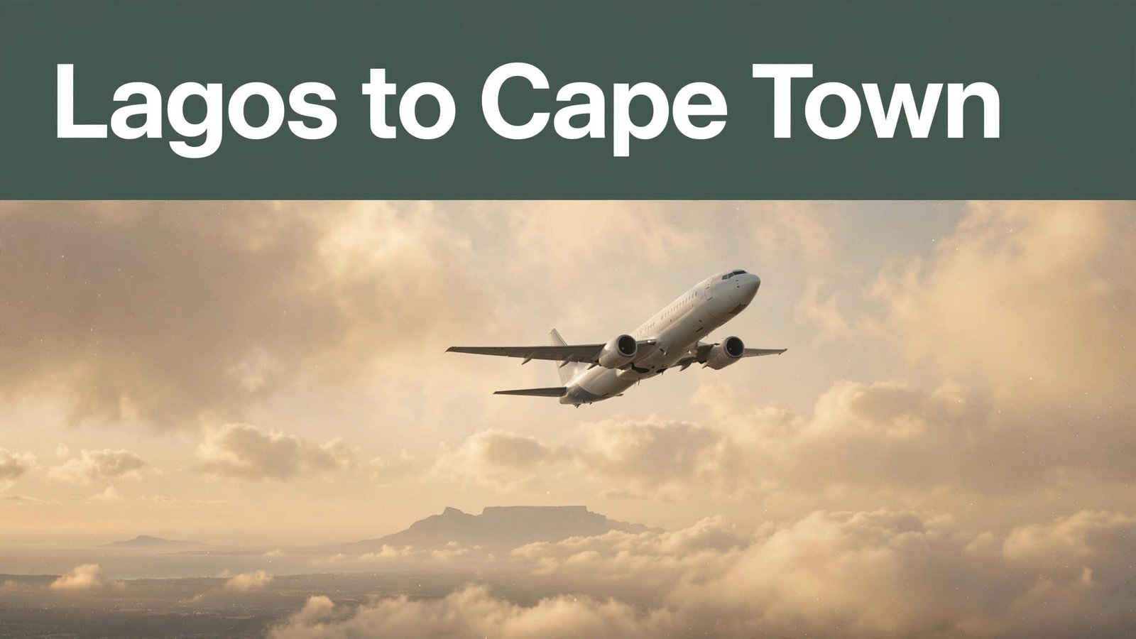 flights from lagos to cape town