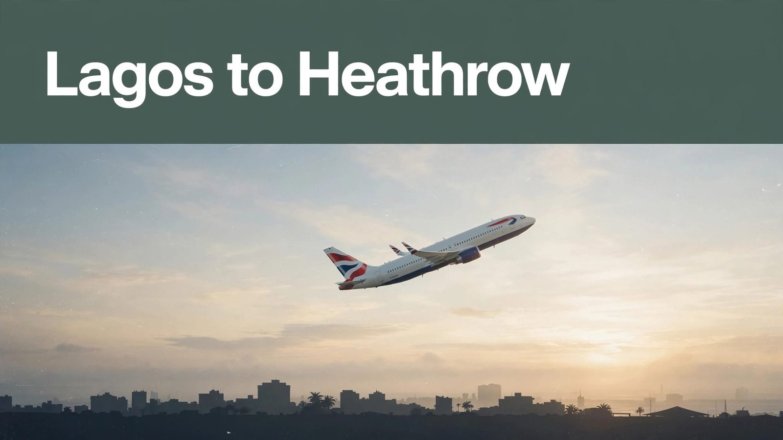 flights from lagos to heathrow