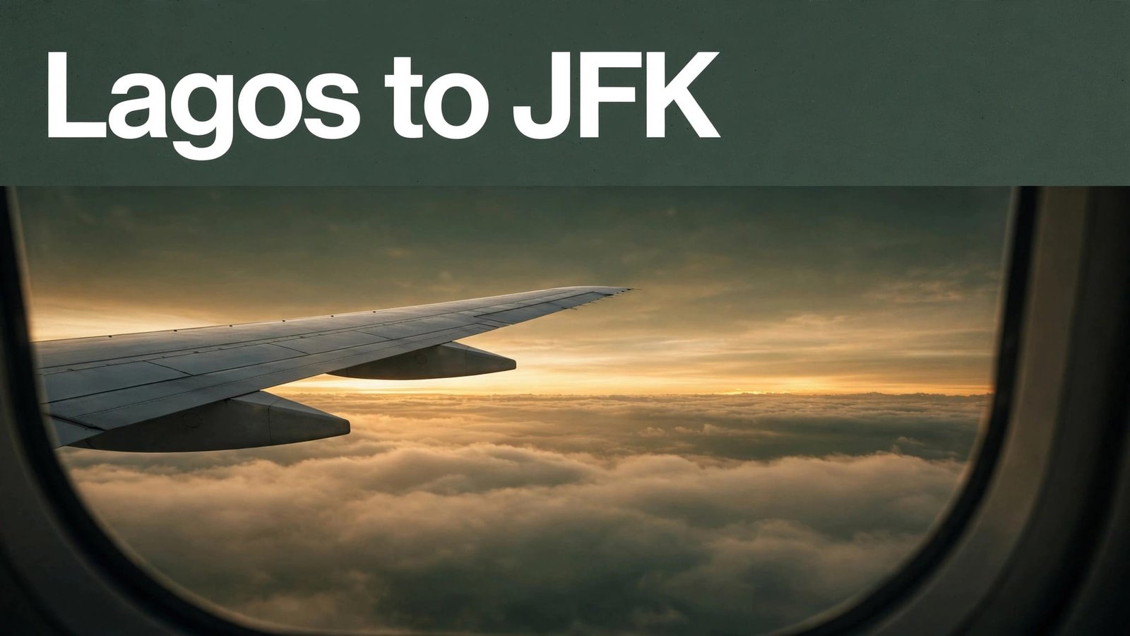 flights from lagos to jfk