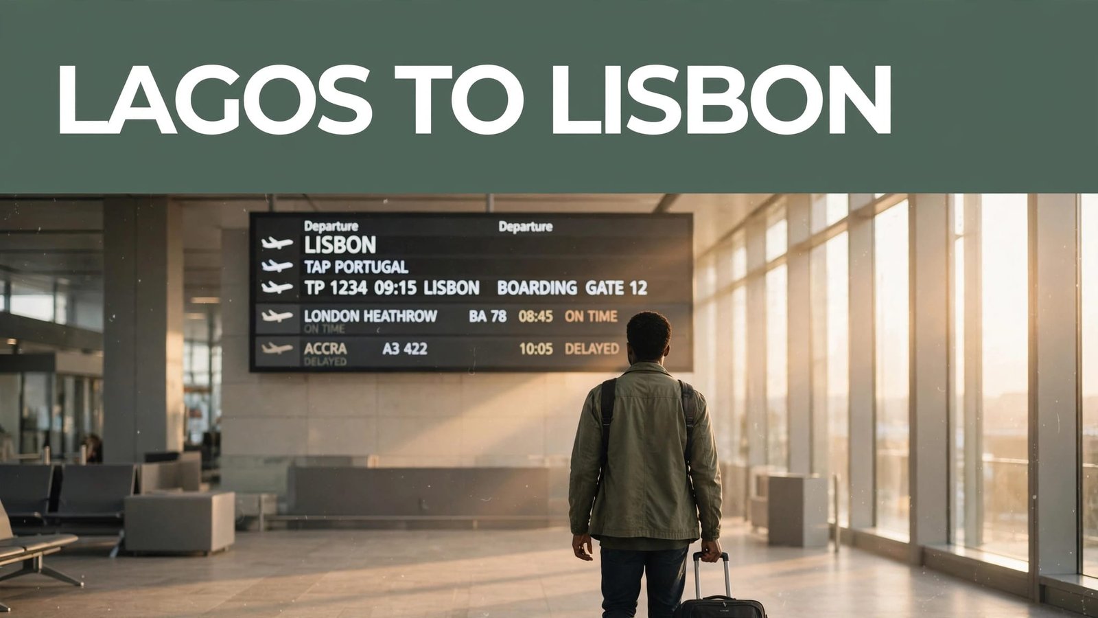 flights from lagos to lisbon