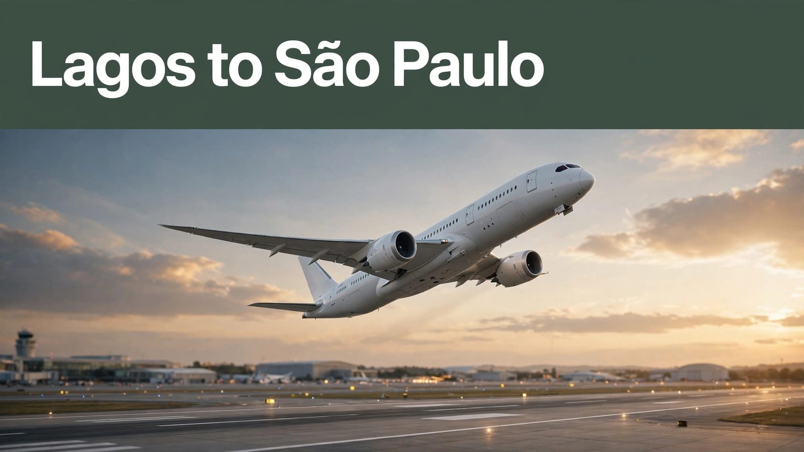 flights from Lagos to São Paulo