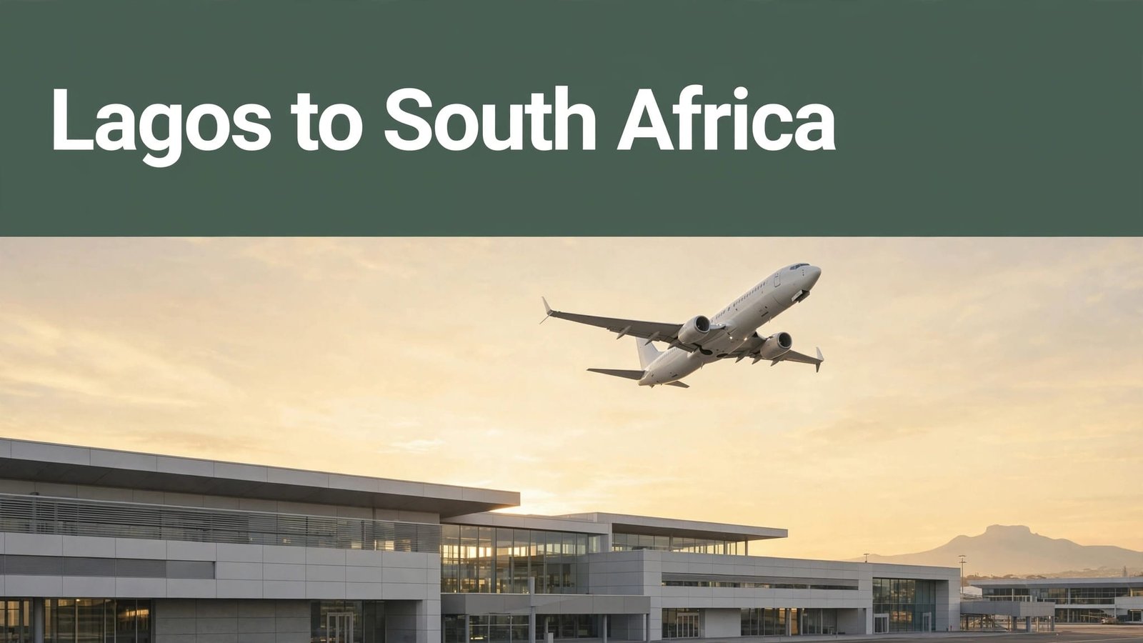 flights from lagos to south africa