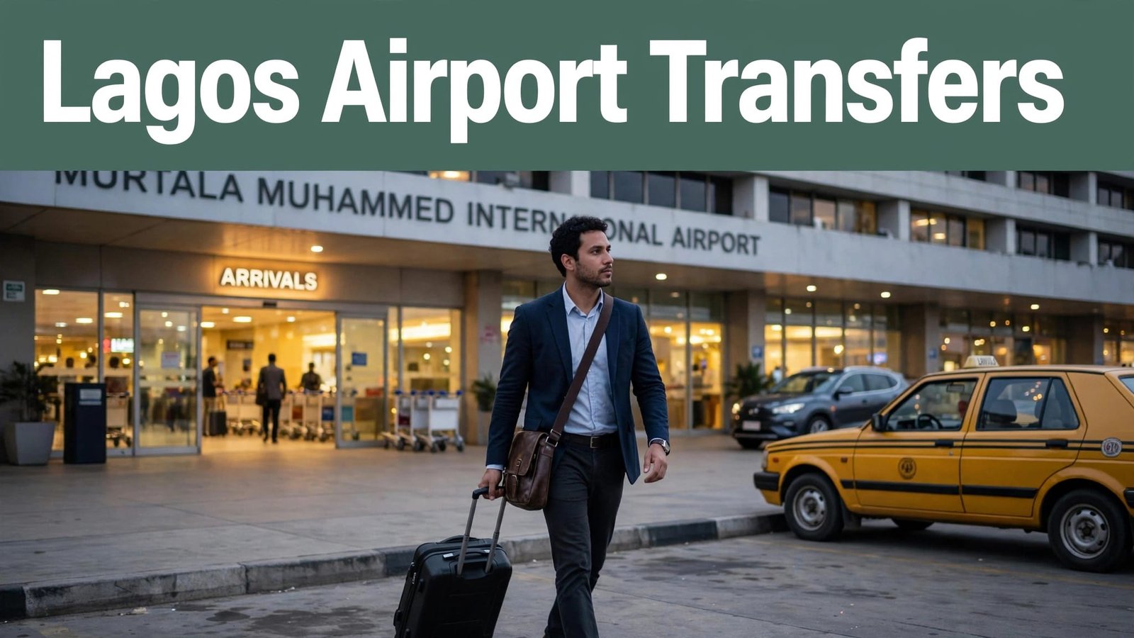 Lagos airport to the city