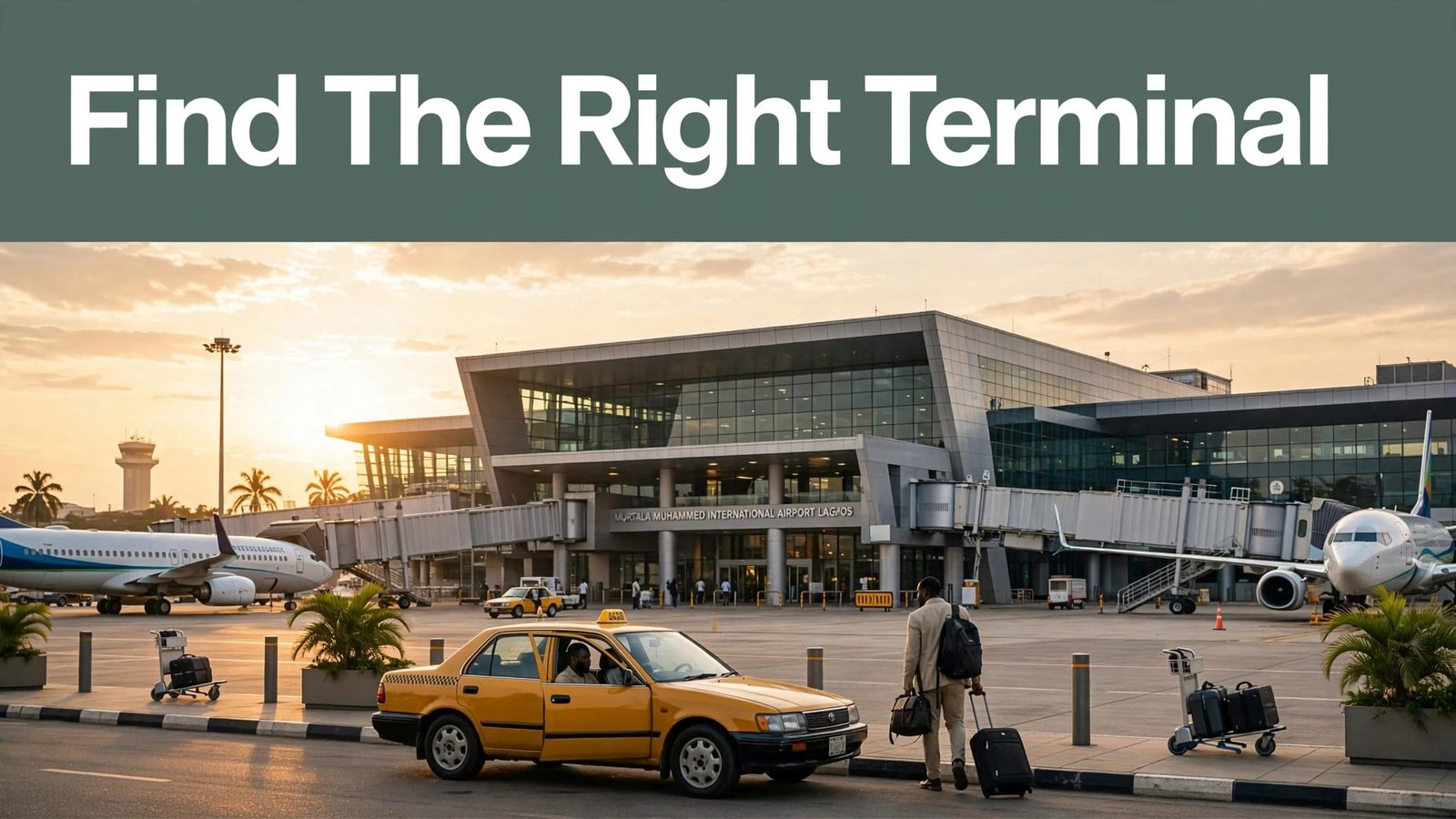 Lagos airport terminal guide