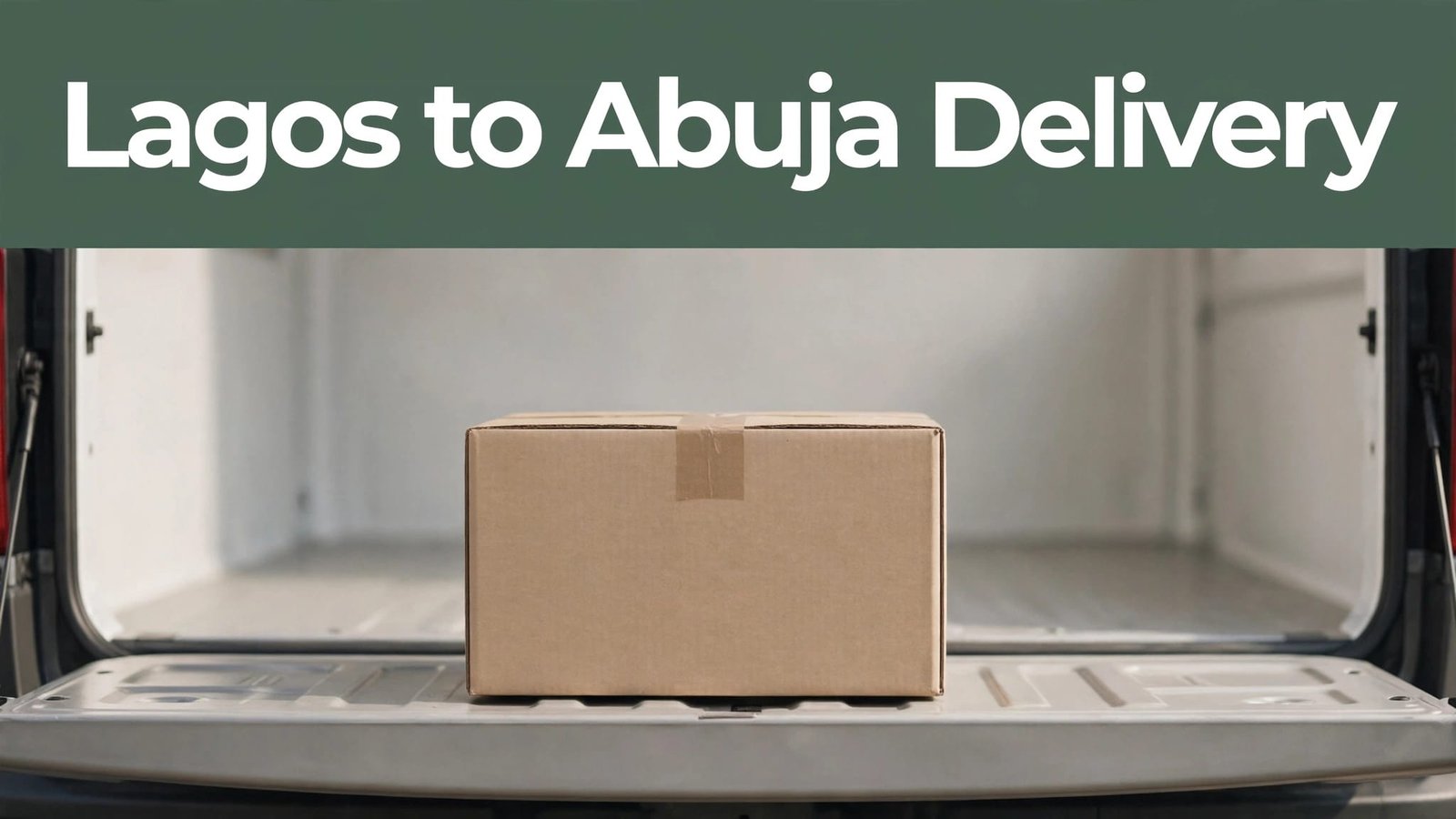 Lagos to Abuja Delivery Service: Costs, Options, and How to Book