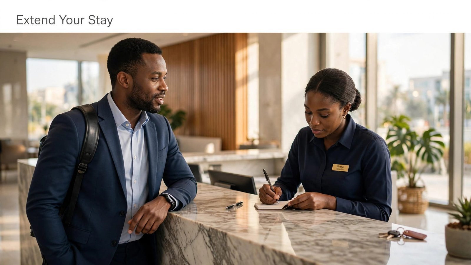 extend a hotel stay