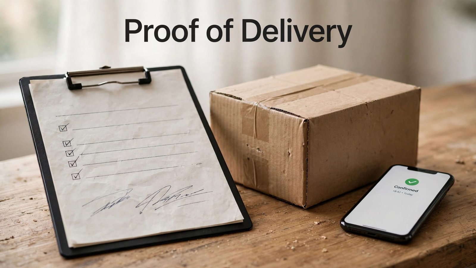 proof of delivery Nigeria